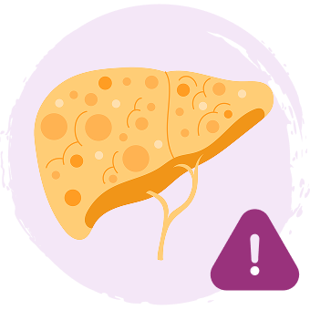 poškodená pečeň